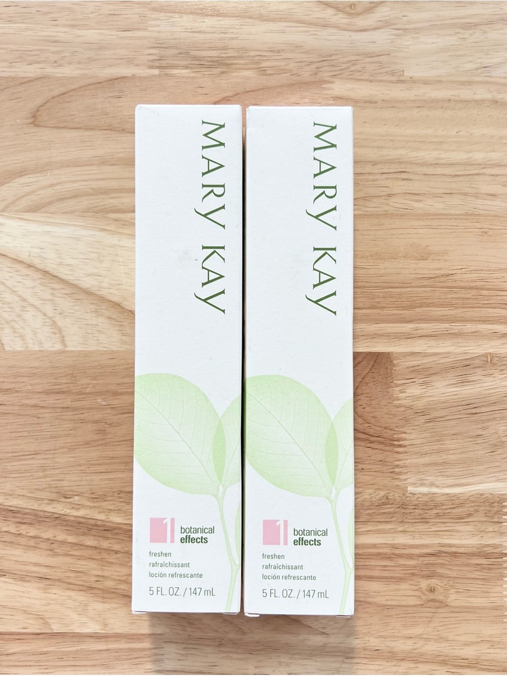 Lot of 2x - Mary Kay Botanical Effects Formula 1 Freshen Full Size 4 oz - New